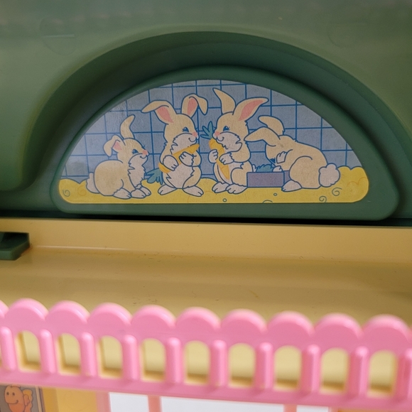 Vintage 1995 Fisher-Price Playset Shop Toy Town Pet Store - Picture 12 of 13